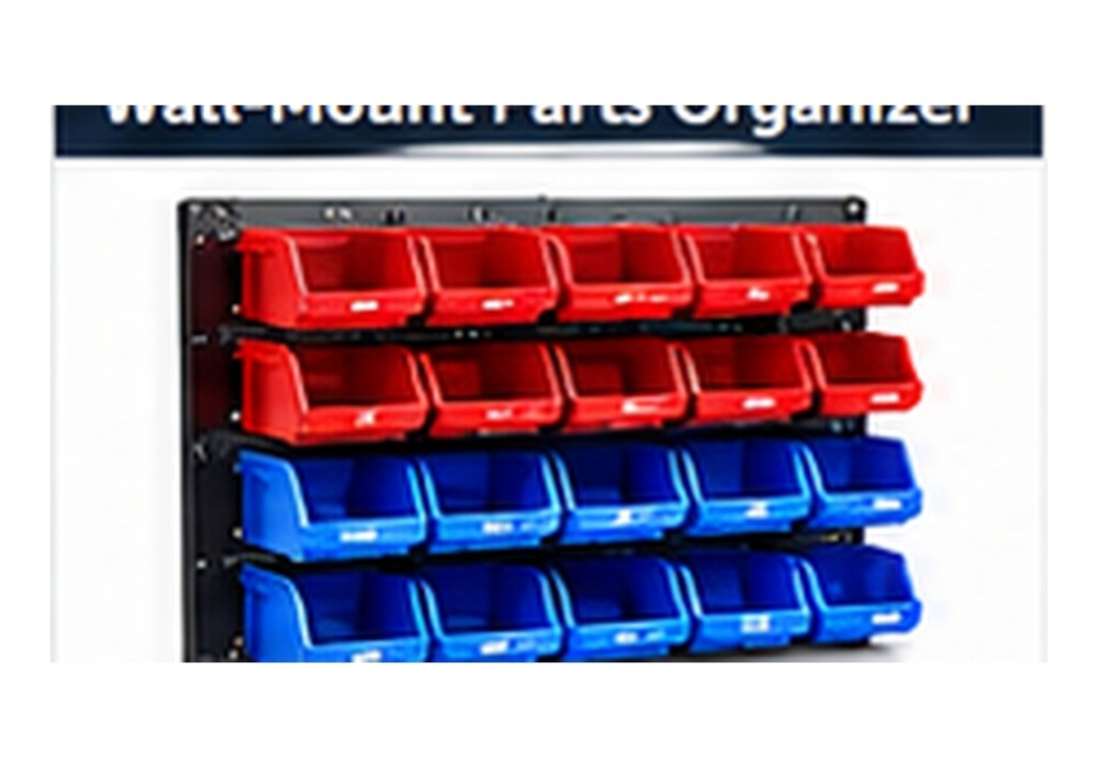 Wall-Mount Parts Organizer